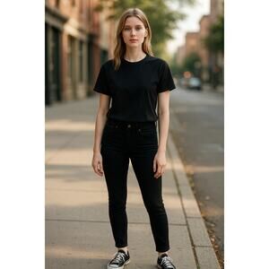 2/$30 JOES JEANS Size 27 Skinny Visionaire Black Velvet Jean Denim Soft